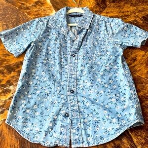J&J Denim Floral button up shirt
